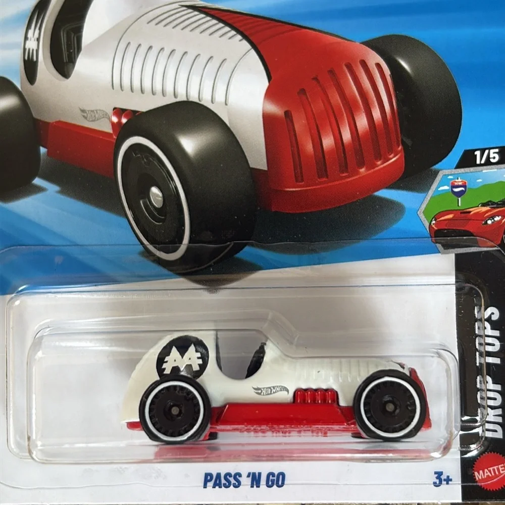 Hot Wheels Mr Monopoly Pass 'N Go Car White & Red Hotwheels Mattel New 2026